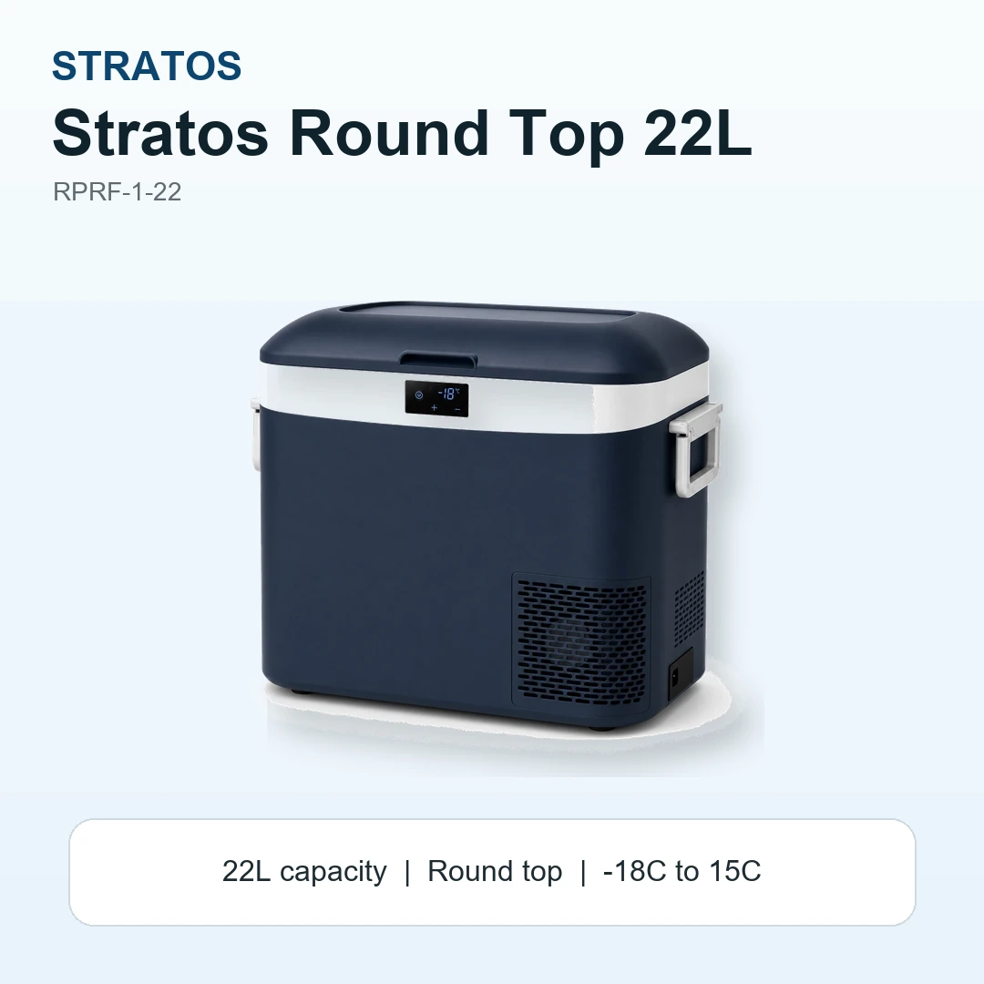 Techmark Stratos 22L Round Top Portable Refrigerator
